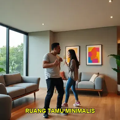 ruang tamu minimalis